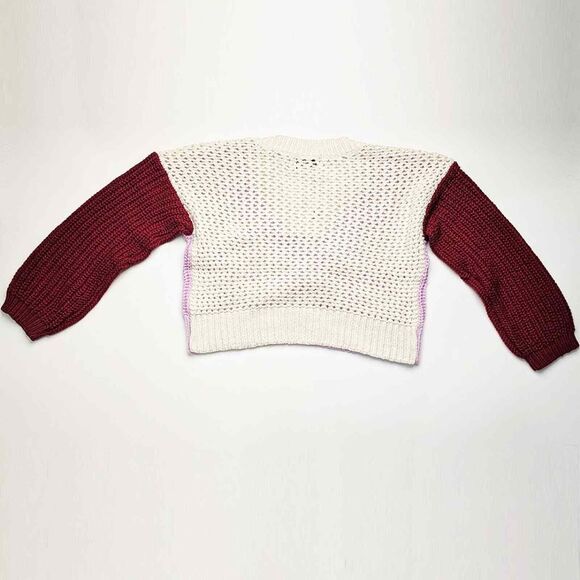 Wildfox Beverly Colorblock Loose Knit Sweater Small - Picture 5 of 7